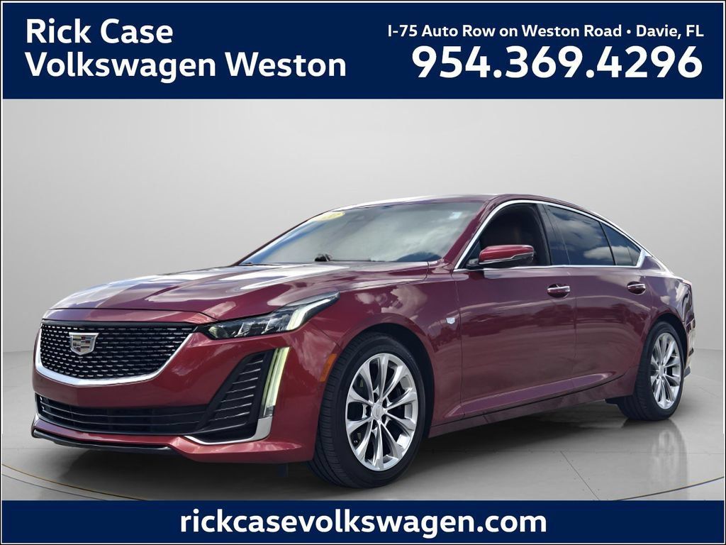 Used 2020 Cadillac CT5 Premium Luxury w/ Platinum Package RWD image 1
