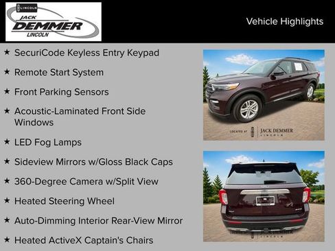 Used 2023 Ford Explorer XLT w/ Equipment Group 202A AWD/4WD image 26