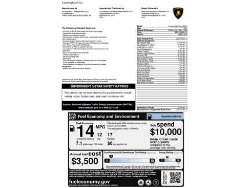 Used 2021 Lamborghini Urus AWD/4WD image 6