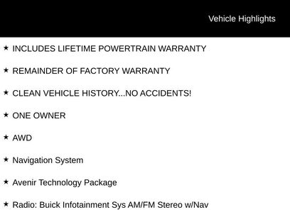 Used 2024 Buick Enclave Avenir w/ Avenir Technology Package
