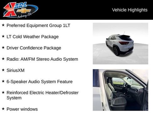 Certified 2024 Chevrolet TrailBlazer LT w/ LT Cold Weather Package image 2