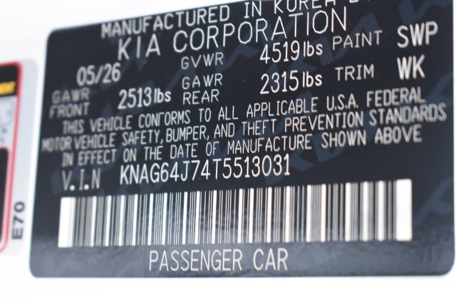 New 2026 Kia K5 GT-Line w/ GT-Line Premium Package AWD/4WD image 37