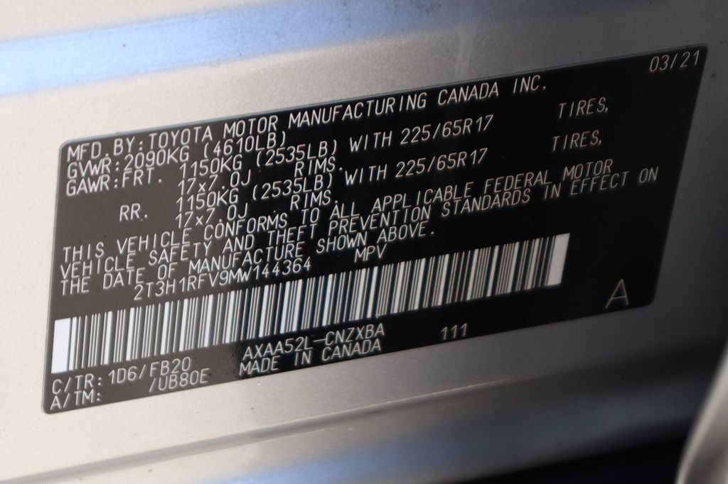Used 2021 Toyota RAV4 LE FWD image 44