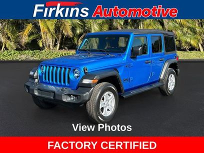 Used 2022 Jeep Wrangler Unlimited Sport S
