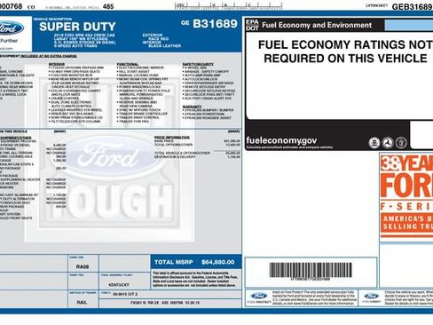 Used 2016 Ford F350 Lariat w/ Chrome Package image 5