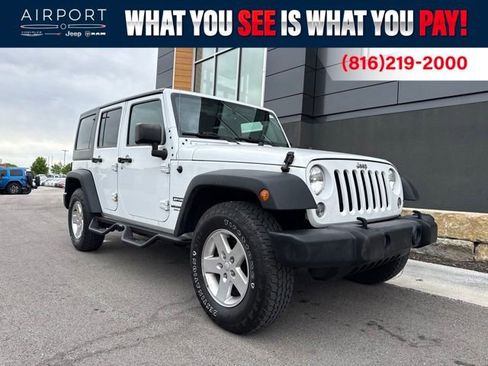 Used 2016 Jeep Wrangler Unlimited Sport w/ Quick Order Package 24S AWD/4WD image 1
