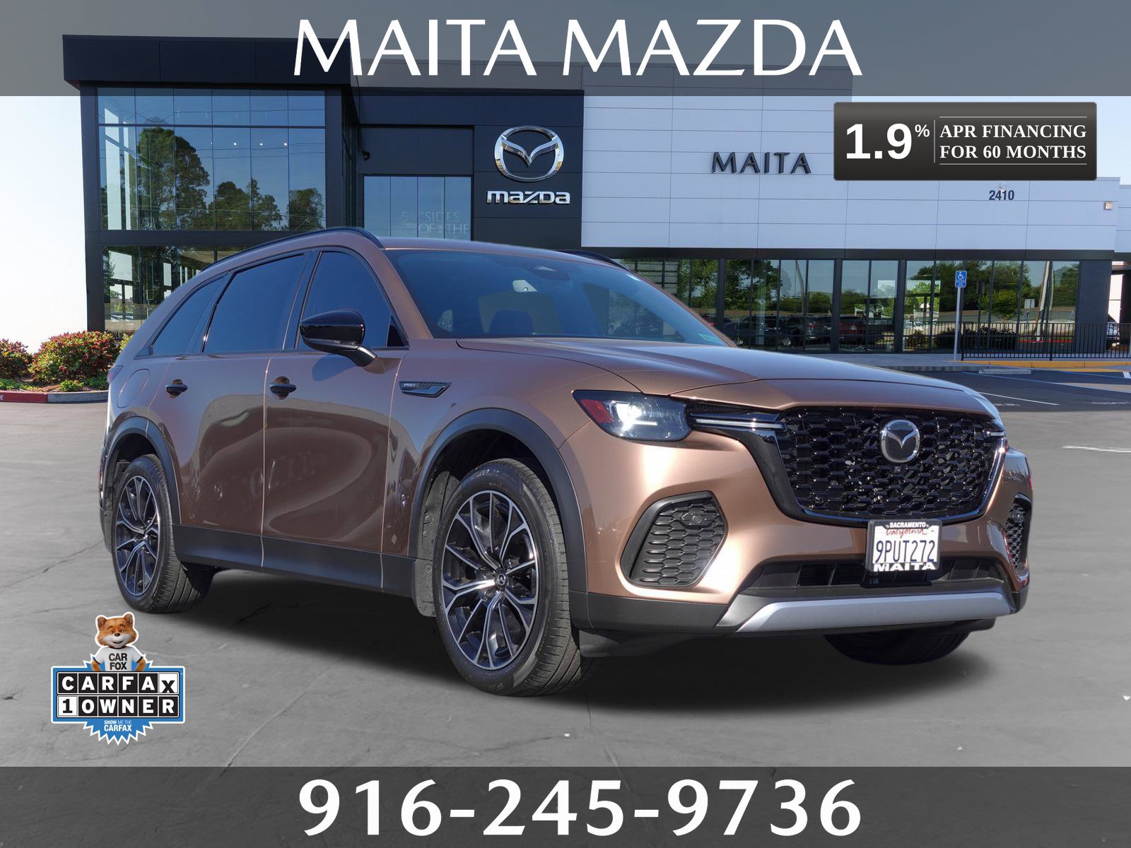 Used 2025 MAZDA CX-70 Plug-In Hybrid w/ Premium Plus AWD/4WD 360° Tour