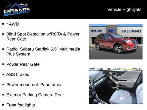Used 2022 Subaru Forester Premium AWD/4WD image 2