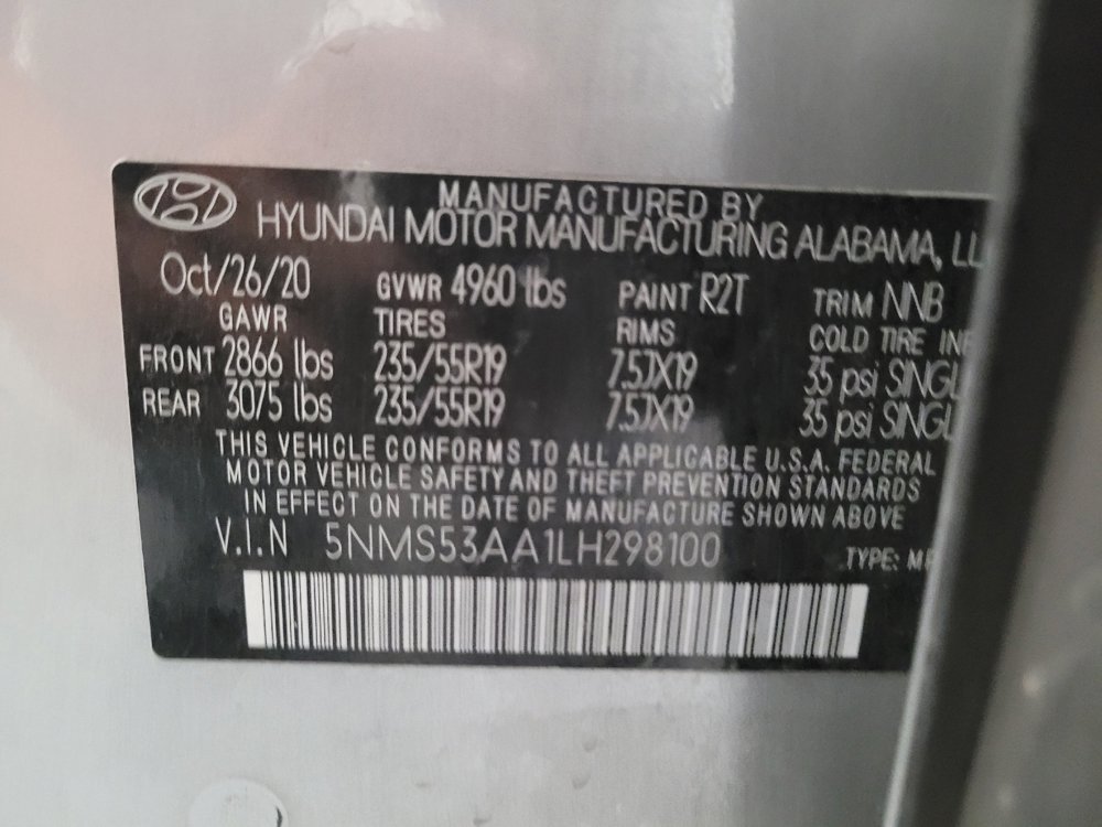 Used 2020 Hyundai Santa Fe Limited FWD image 33