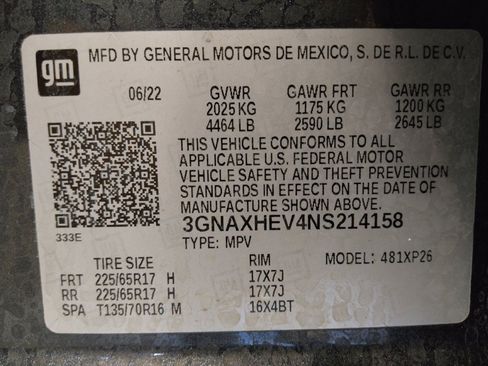 Used 2022 Chevrolet Equinox LS w/ LS Convenience Package FWD image 33