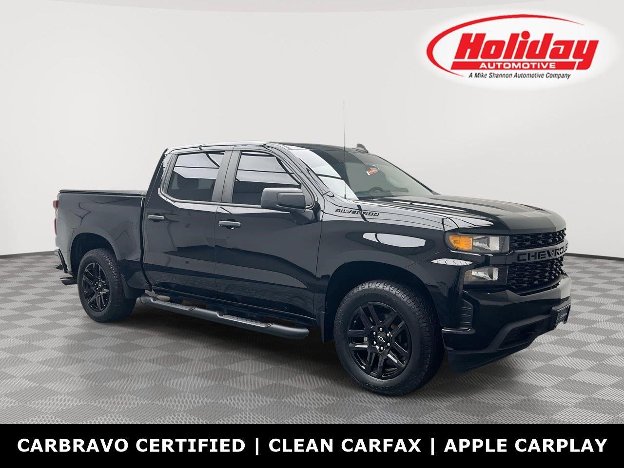 Certified 2021 Chevrolet Silverado 1500 Custom w/ Rally Edition AWD/4WD image 1