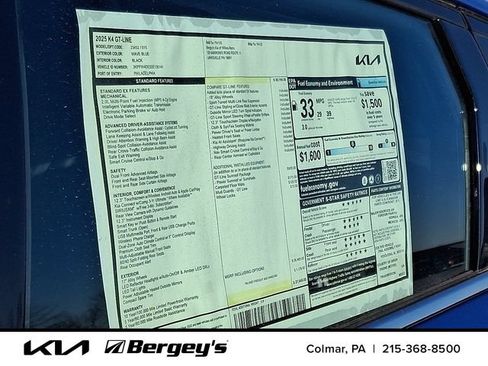 Used 2025 Kia K4 GT-Line w/ GT-Line Sunroof Package FWD image 20