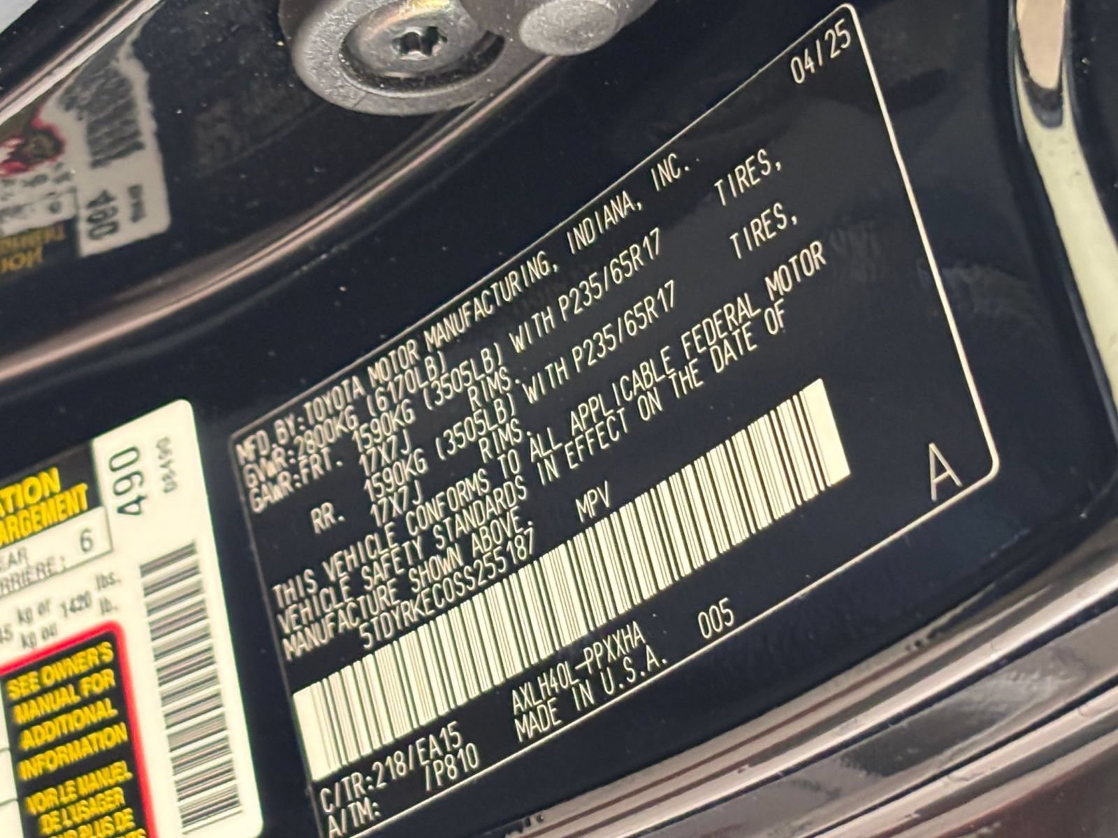 Used 2025 Toyota Sienna XLE FWD image 31