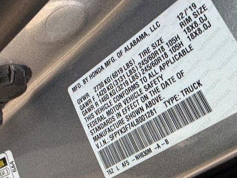 Used 2020 Honda Ridgeline RTL-E image 23