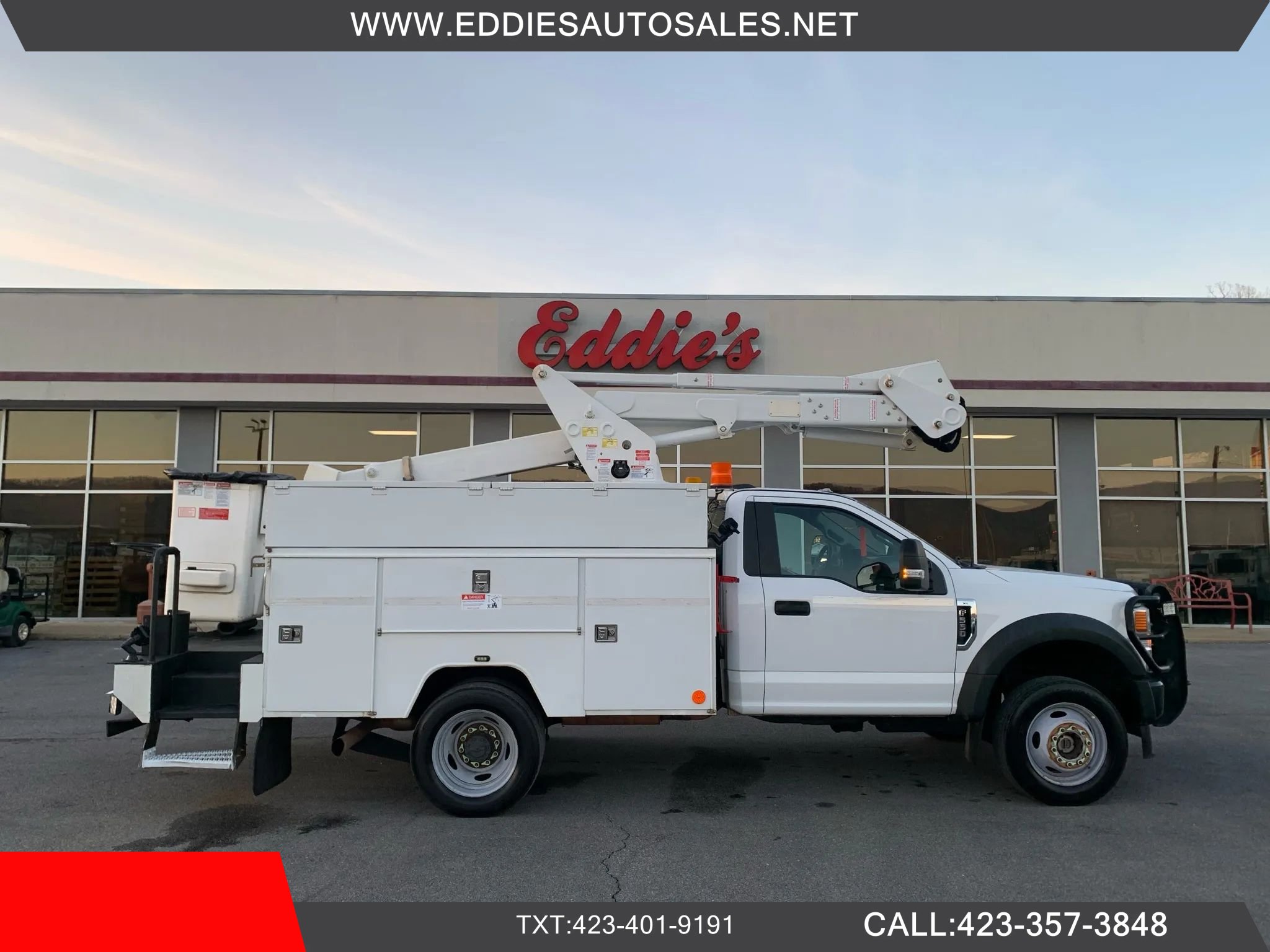 Used 2020 Ford F550 4x4 Regular Cab Super Duty w/ Power Equipment Group image 1