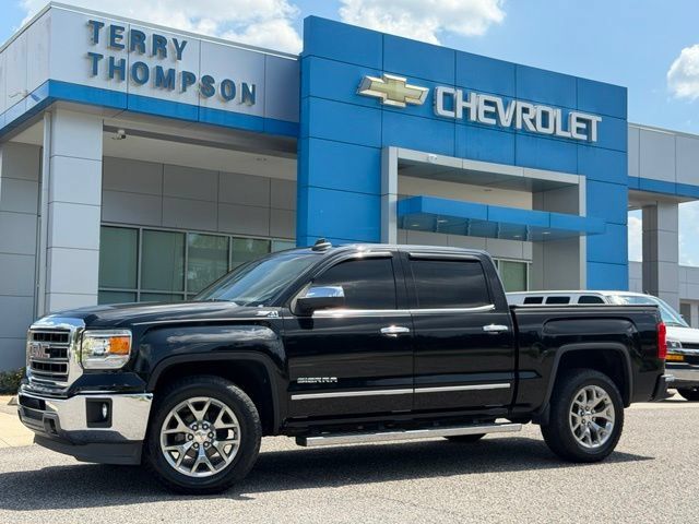 Used 2015 GMC Sierra 1500 SLT w/ SLT Crew Cab Value Package AWD/4WD image 1