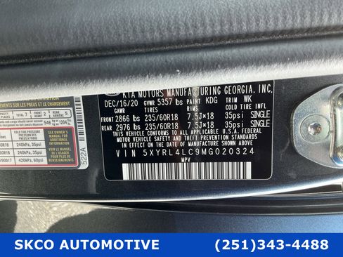 Used 2021 Kia Sorento S image 28