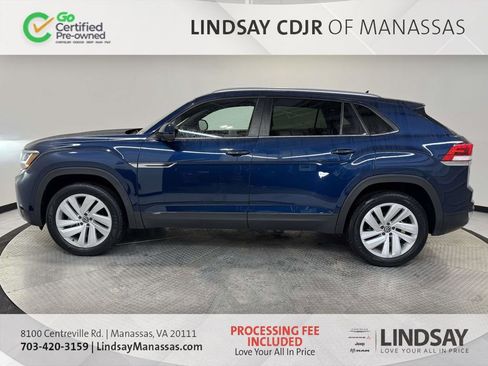 Used 2022 Volkswagen Atlas Cross Sport SE AWD/4WD image 5