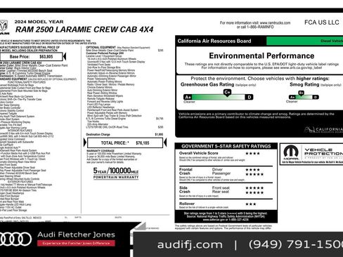 Used 2024 RAM 2500 Laramie image 3