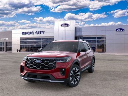 New 2026 Ford Explorer Platinum w/ LUX Leather Package AWD/4WD image 2