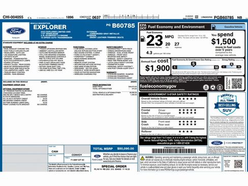 Used 2023 Ford Explorer Limited image 2