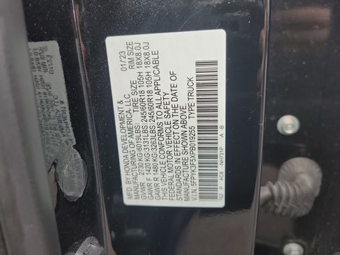Used 2023 Honda Ridgeline RTL image 33