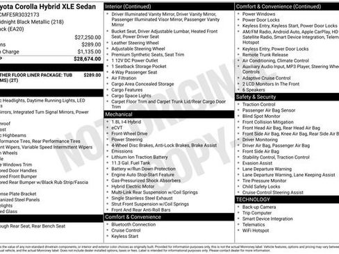 Used 2024 Toyota Corolla XLE image 33