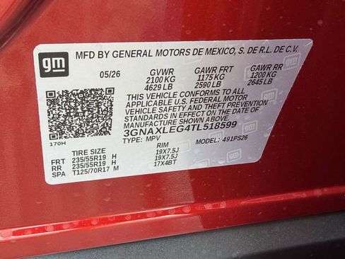 New 2026 Chevrolet Equinox RS w/ Convenience Package III FWD image 21
