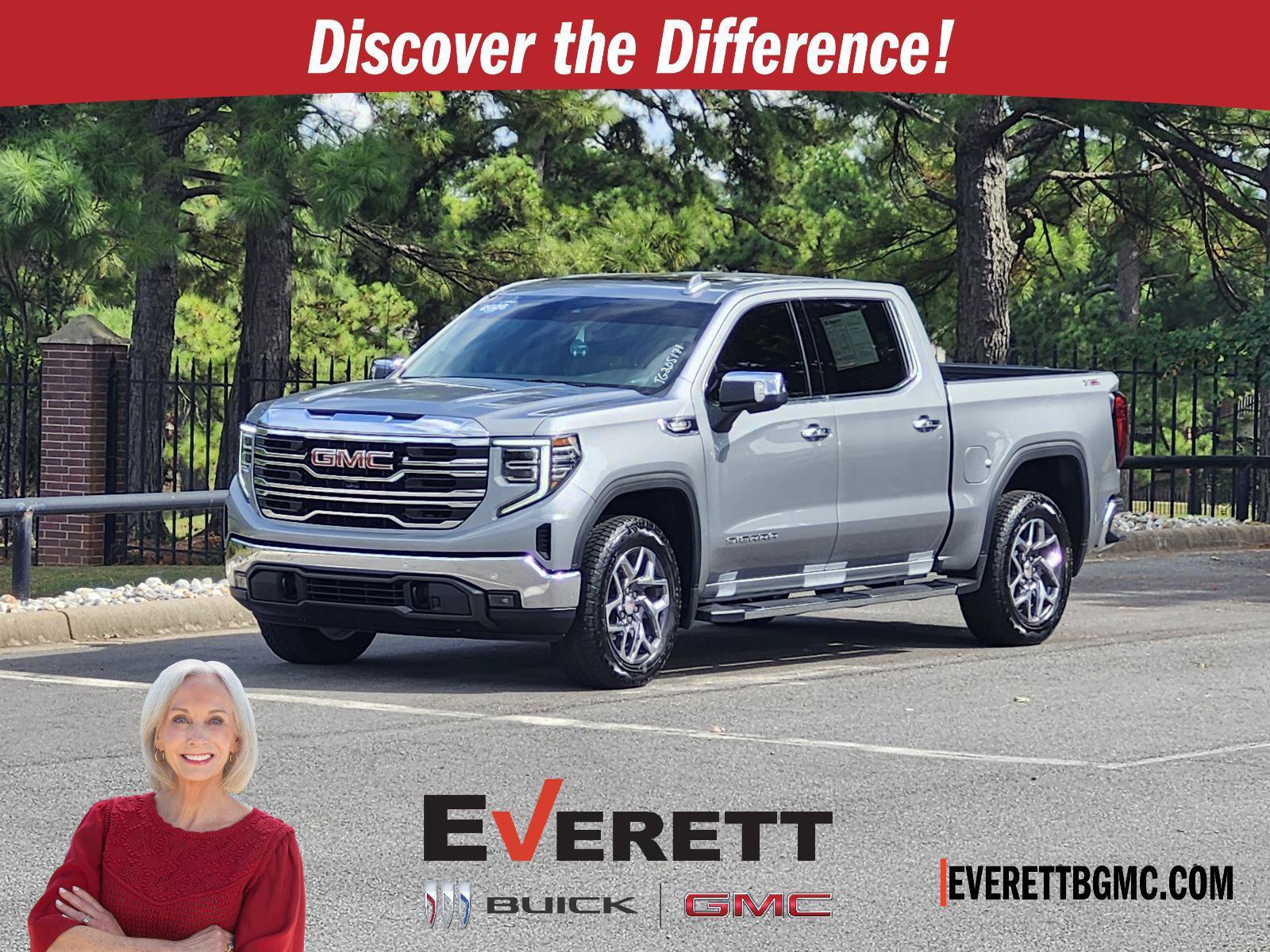 Certified 2026 GMC Sierra 1500 SLT w/ SLT Premium Plus Package AWD/4WD image 1