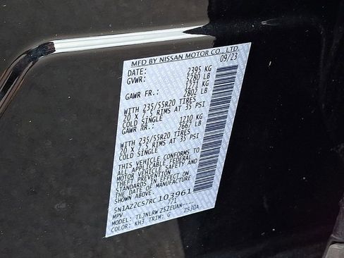 Certified 2024 Nissan Murano SL image 28