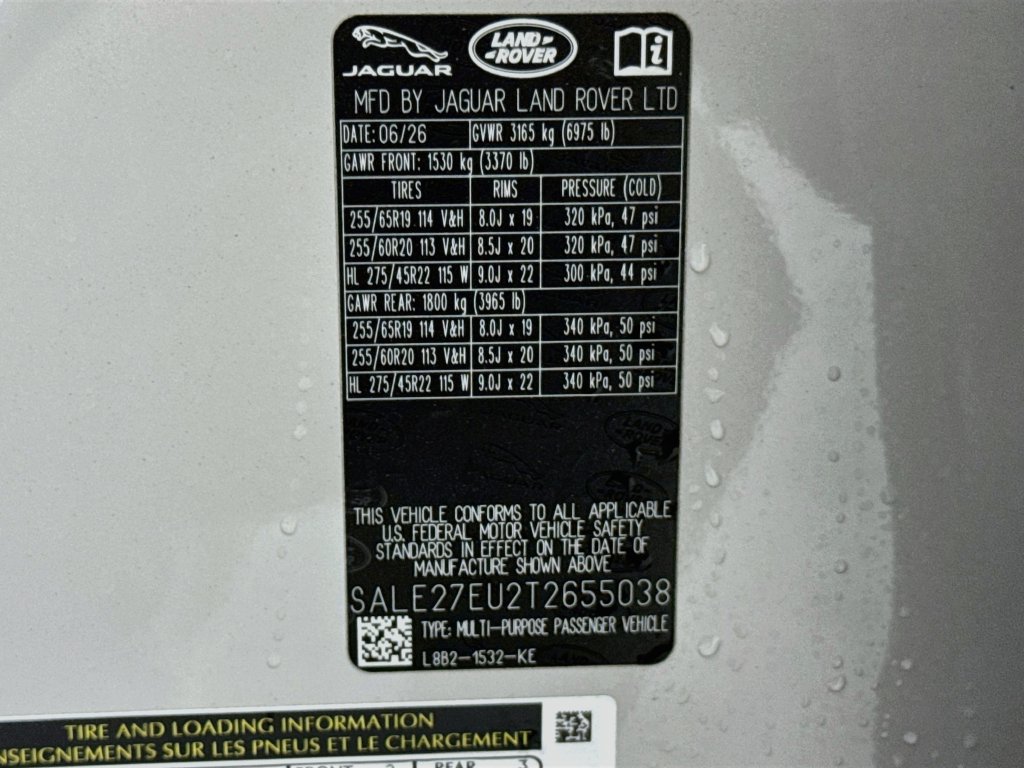 New 2026 Land Rover Defender 110 X-Dynamic SE AWD/4WD image 33