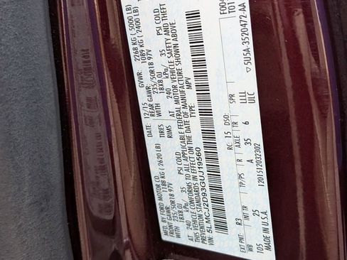 Used 2016 Lincoln MKC Select w/ Select Plus Package image 31