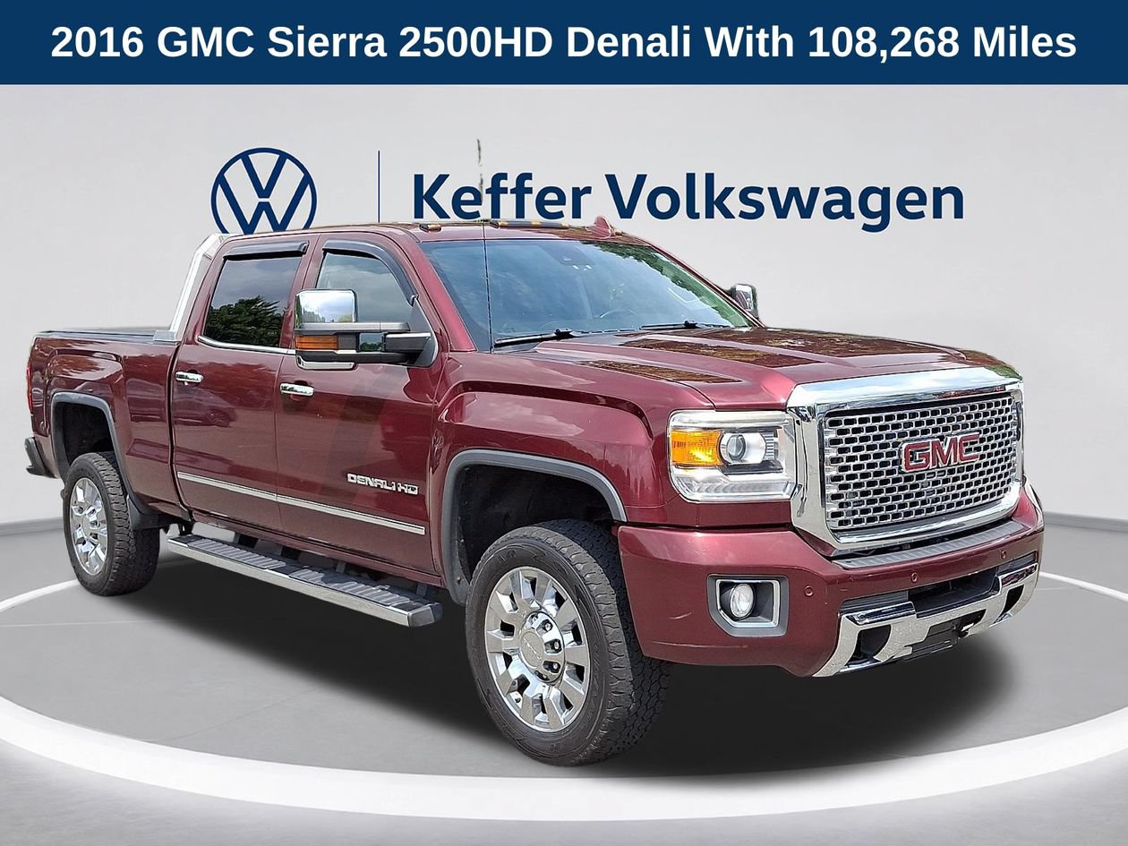 Used 2016 GMC Sierra 2500 Denali w/ Driver Alert Package AWD/4WD image 1