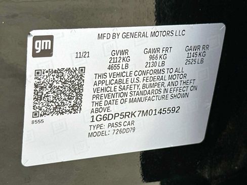 Used 2021 Cadillac CT5 Sport w/ Climate Package RWD image 33