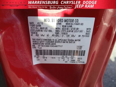 Used 2013 Ford F350 Lariat AWD/4WD image 10