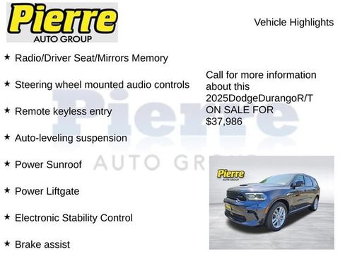 Used 2025 Dodge Durango R/T AWD/4WD image 12