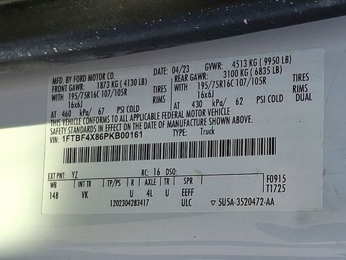 Used 2023 Ford Transit 350 148 High Roof Extended DRW RWD image 25