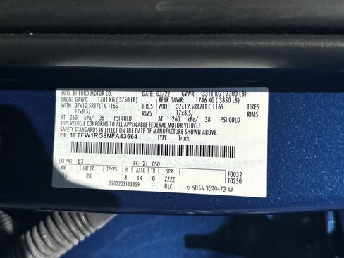 Used 2022 Ford F150 Raptor w/ Raptor 37 Performance Package AWD/4WD image 36