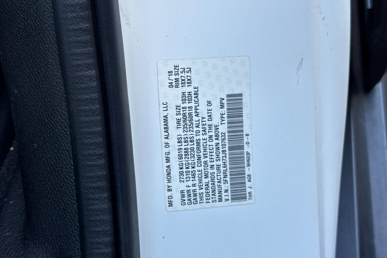 Used 2018 Honda Odyssey EX-L image 28