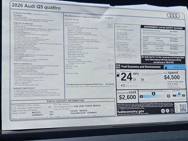 New 2026 Audi Q5 Premium Plus AWD/4WD image 18