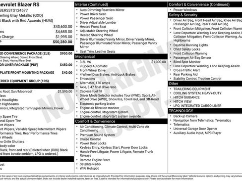 Used 2026 Chevrolet Blazer RS w/ Enhanced Convenience Package image 26