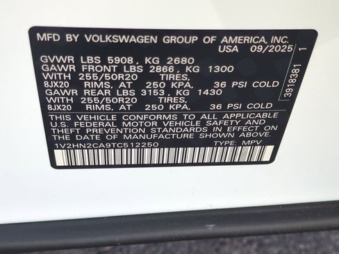 New 2026 Volkswagen Atlas SE AWD/4WD image 22