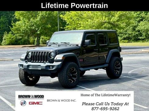 Used 2021 Jeep Wrangler Unlimited Sport AWD/4WD image 1