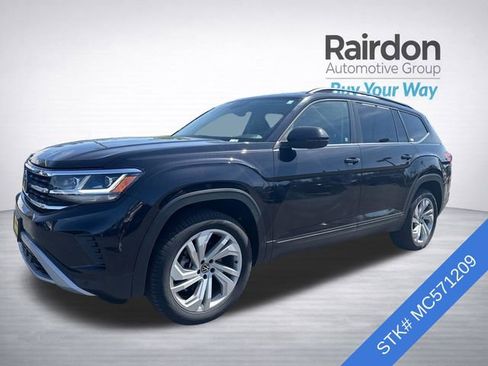 Used 2021 Volkswagen Atlas SE AWD/4WD image 3