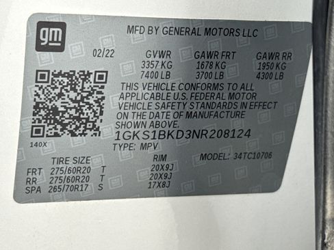 Used 2022 GMC Yukon SLT w/ SLT Premium Package image 40