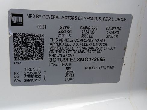 Used 2021 GMC Sierra 1500 Denali w/ Denali Premium Package AWD/4WD image 42