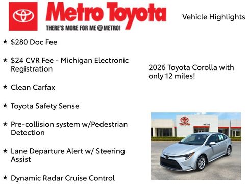 Used 2026 Toyota Corolla LE FWD image 7
