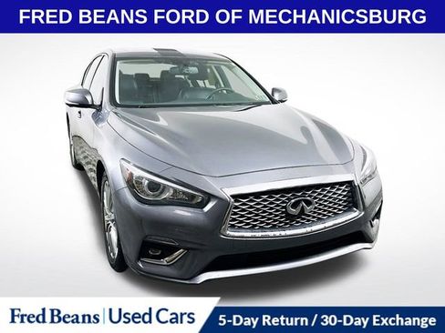 Used 2022 INFINITI Q50 Luxe w/ Cargo Package AWD/4WD image 1