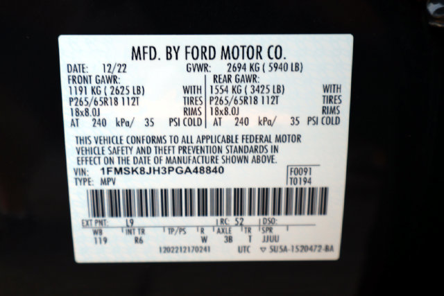 Used 2023 Ford Explorer Timberline AWD/4WD image 35