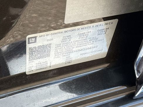 Used 2021 Chevrolet Silverado 1500 Custom image 43